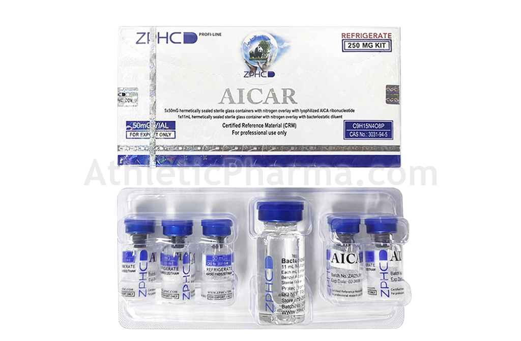 AICAR 250mg (ZPHC) упаковка 5 флаконов (50mg x 5)