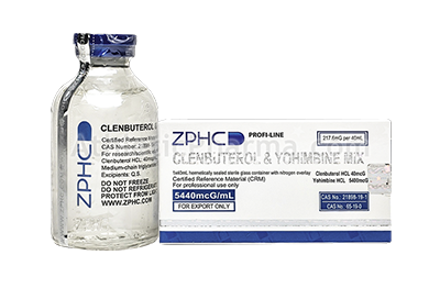Clenbuterol & Yohimbine Mix (ZPHC) 40ml