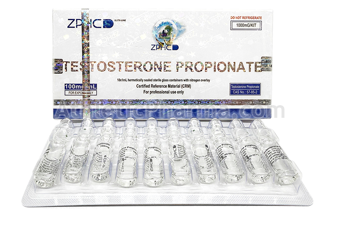 Testosterone Propionate (ZPHC) 10 ампул (1ml x 10)